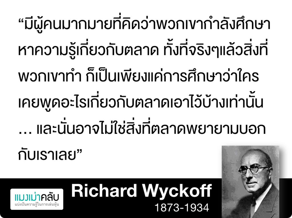 Richard Wyckoff Qoute by Mangmaoclub